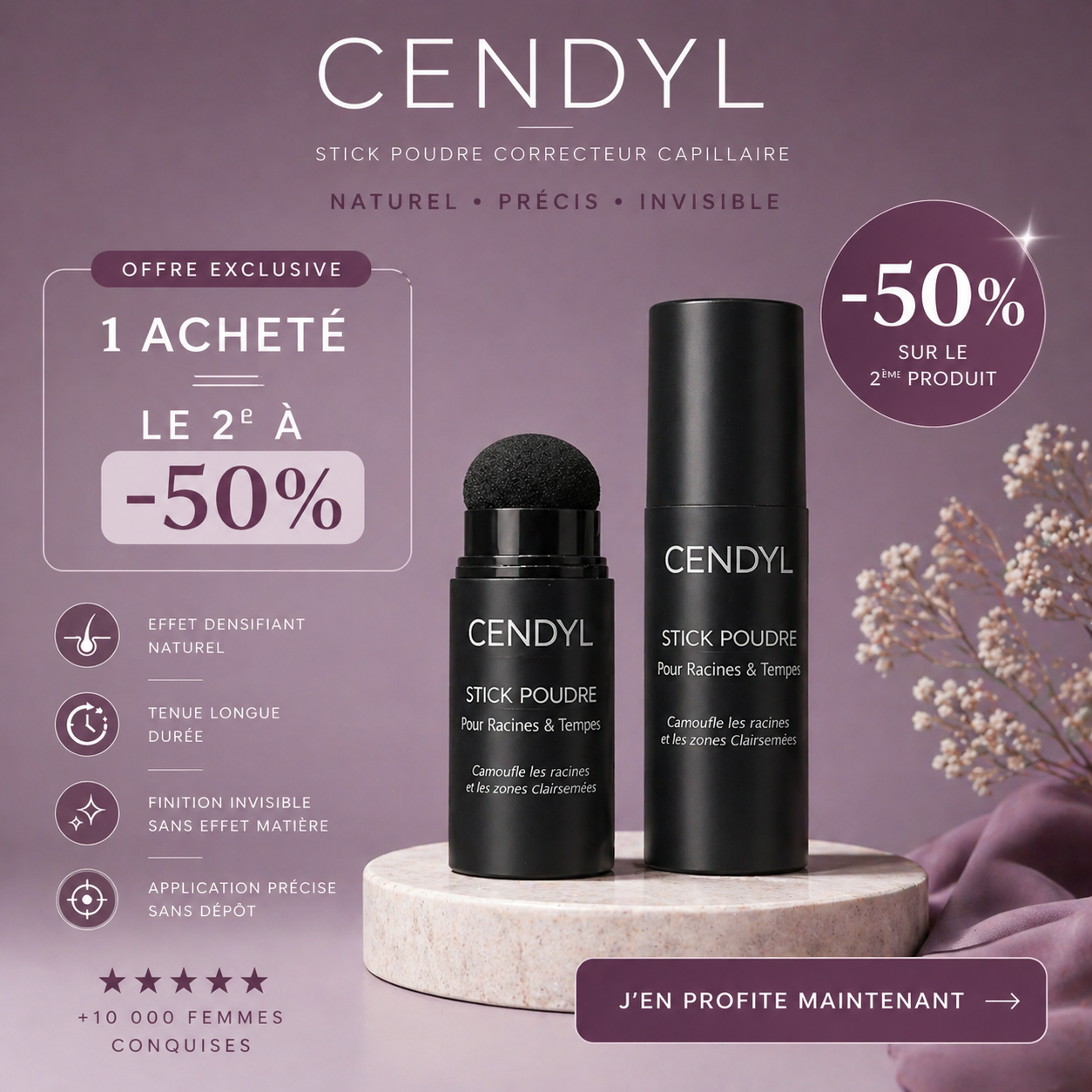 CENDYL — Stick Poudre