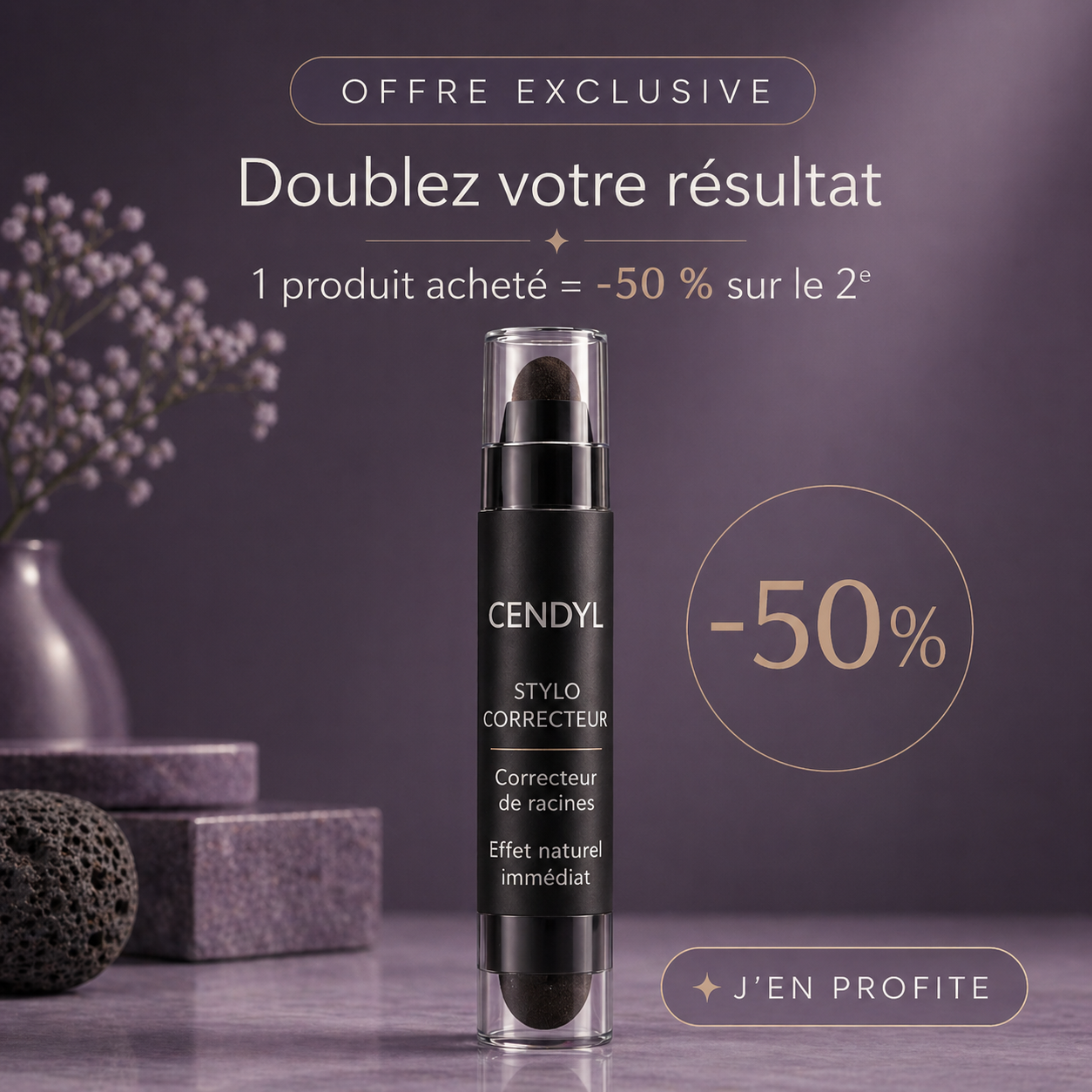 STYLO CORRECTEUR CENDYL – CORRECTEUR DE RACINES